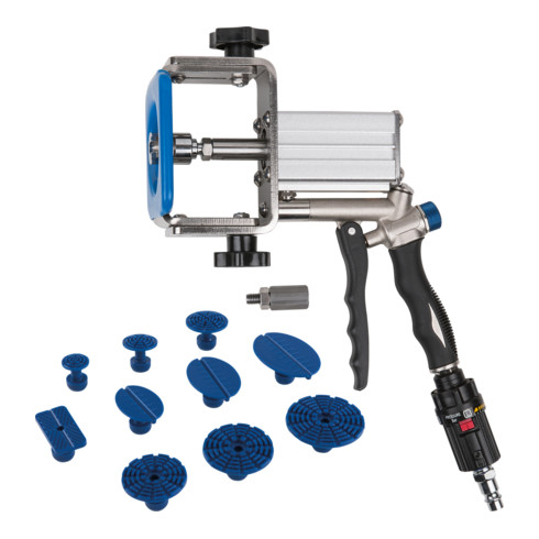 KS Tools professionele perslucht uitdeuk trekkerset, 12 stuks