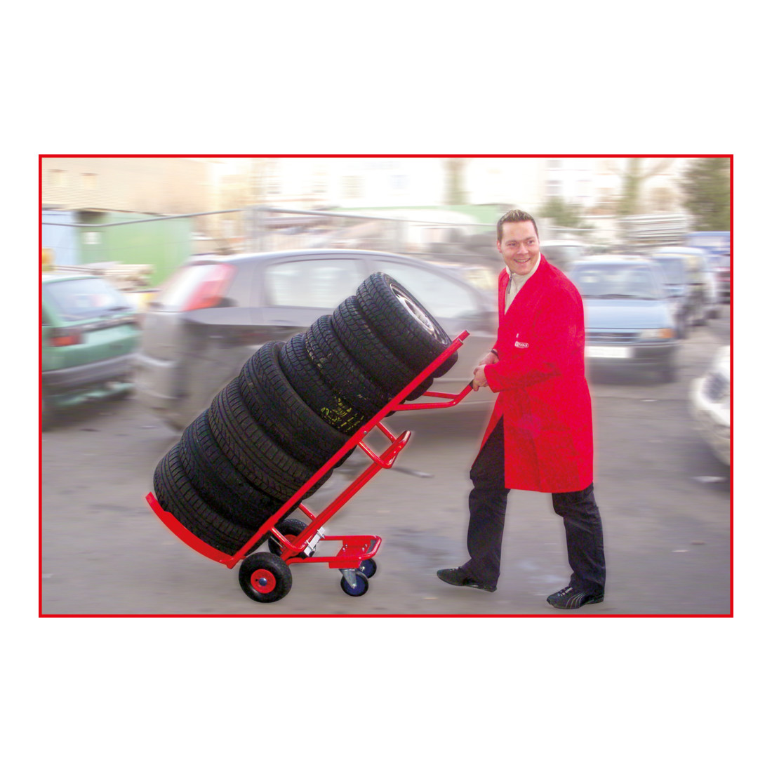 KS Tools Profi-Reifenwagen, Tragkraft max. 150kg