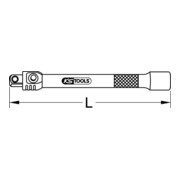 KS Tools Prolunga con blocco CHROMEplus 1/4"-4