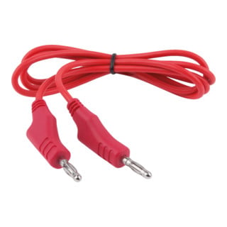 KS Tools Prolunga del cavo di misurazione KS Tool con doppia spina e presa supplementare 1.100mm (rosso)