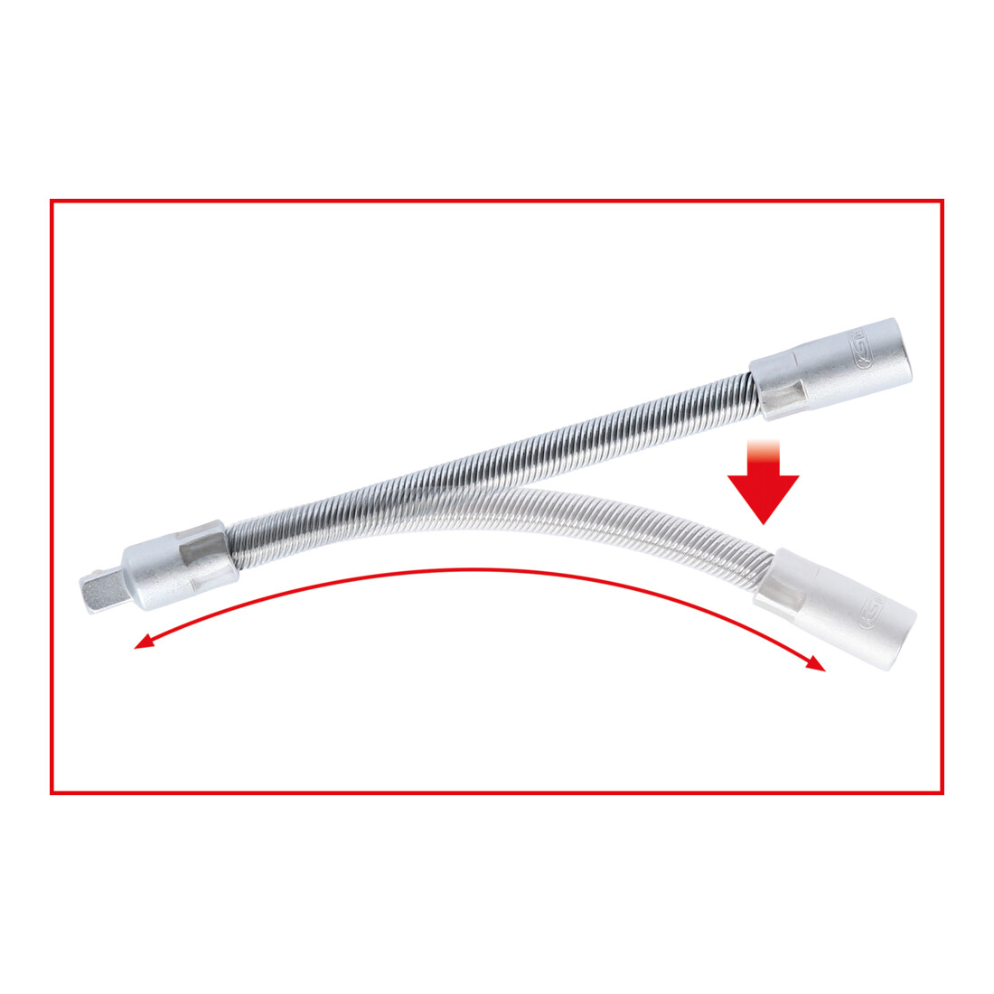KS Tools Prolunga flessibile 1/4", 150mm