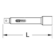 KS Tools Prolunga isolata 3/8"-3
