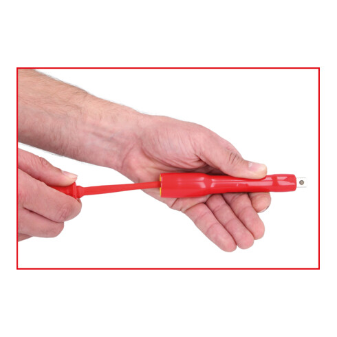 KS Tools Prolunga isolata 3/8", chiusura a vite