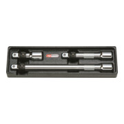 KS Tools Prolunghe con blocco CHROMEplus 1/2", 3pz.-1