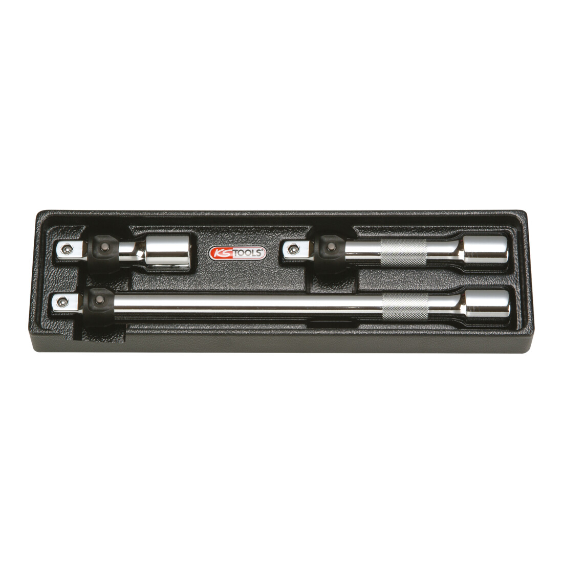 KS Tools Prolunghe con blocco CHROMEplus 1/2", 3pz.