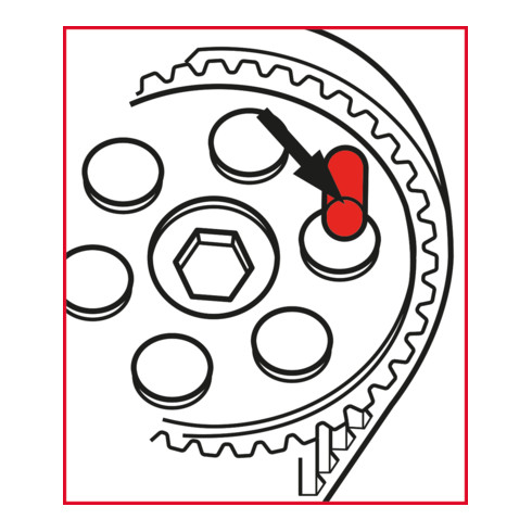 KS Tools PSA - Motoreinstell-Werkzeug-Satz, 12-teilig