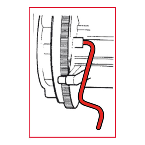 KS Tools PSA - Motoreinstell-Werkzeug-Satz, 34-teilig