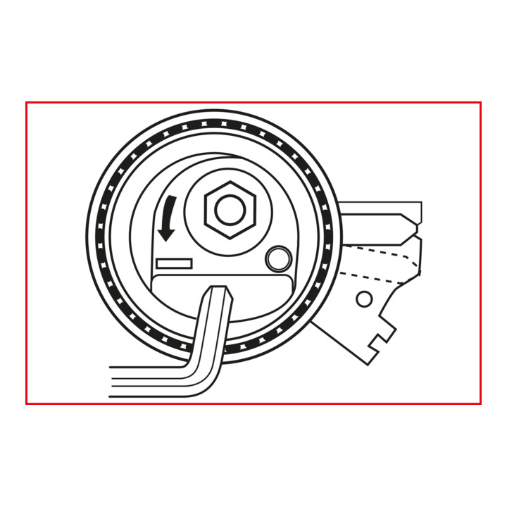 KS Tools PSA - Motoreinstell-Werkzeug-Satz, 9-teilig