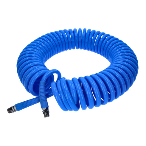 KS Tools PU-Druckluft-Spiralschlauch Ø 10mm