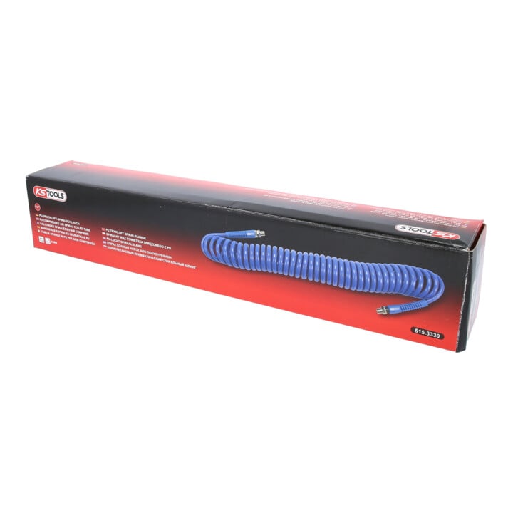 KS Tools PU perslucht spiraalslang Ø 6mm