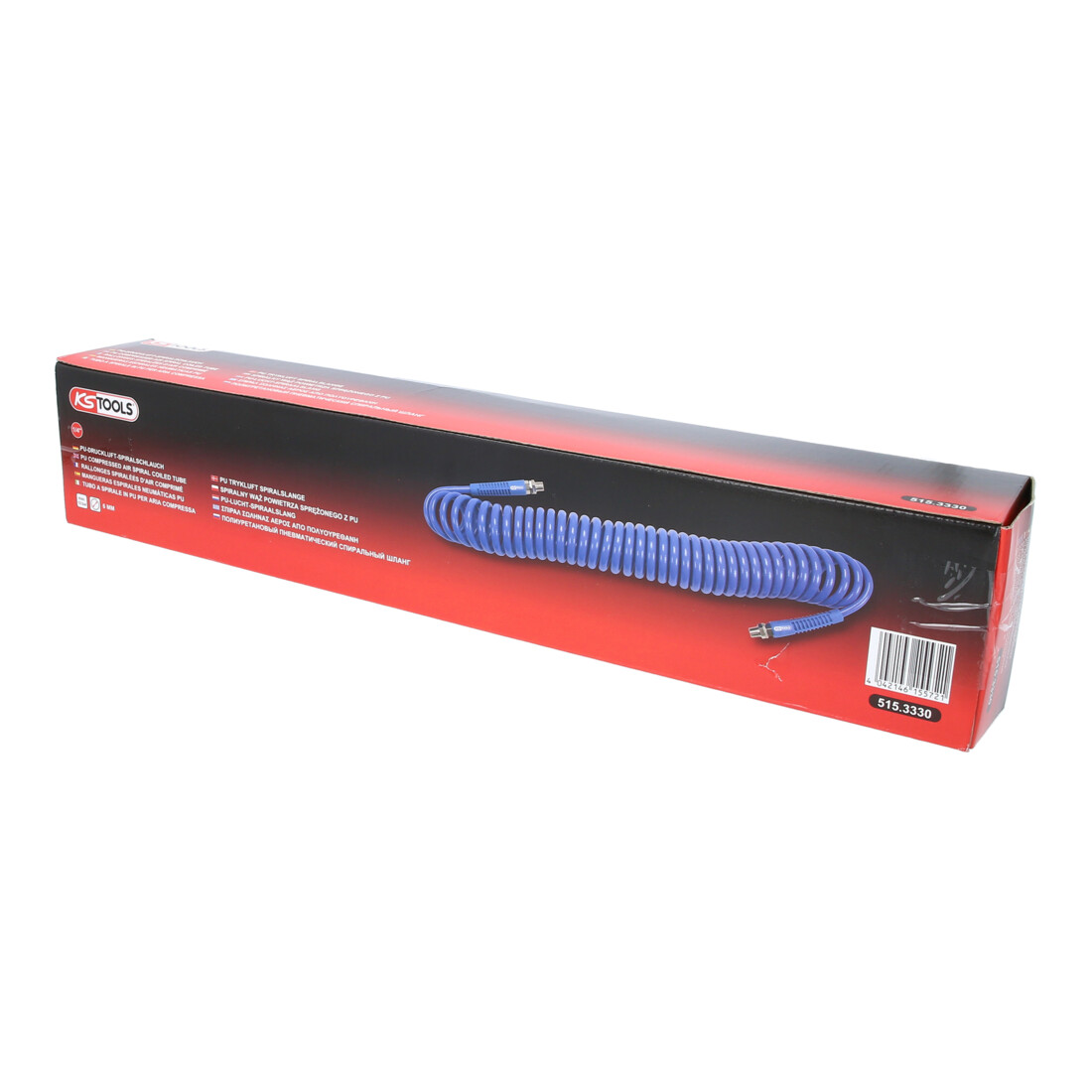 KS Tools PU perslucht spiraalslang