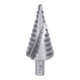 KS Tools Punta trapano a gradini HSS, Ø6-36mm, 11 gradini