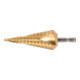 KS Tools Punta trapano a gradini HSS-TiN,, Ø7-32,5mm, 11 gradini