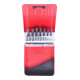 KS Tools Punte elicoidali HSS-R per trapano, cassa in lamiera d'acciaio, 19pz., 1-10mm-4
