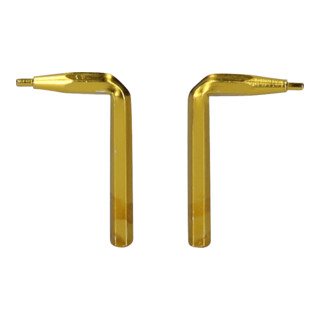 KS Tools puntenpaar voor dubbelgebroken borgveertangen, 1,0 mm, 90° schuin