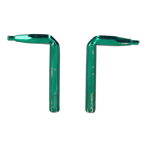KS Tools puntenpaar voor dubbelgebroken borgveertangen, 1,3 mm, 90° schuin