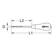 KS Tools Punteruolo, 190mm-3