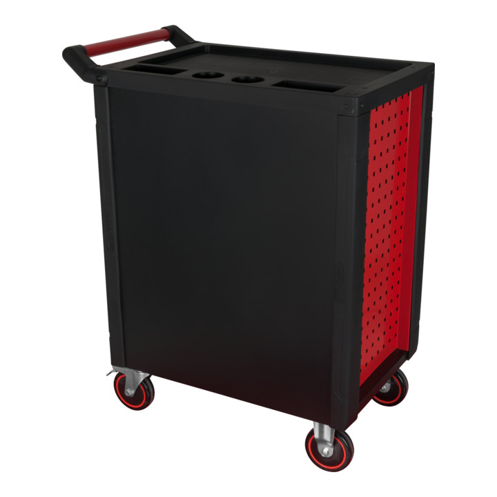 KS Tools RACINGline BLACK/ROT werkplaatswagen met 7 laden