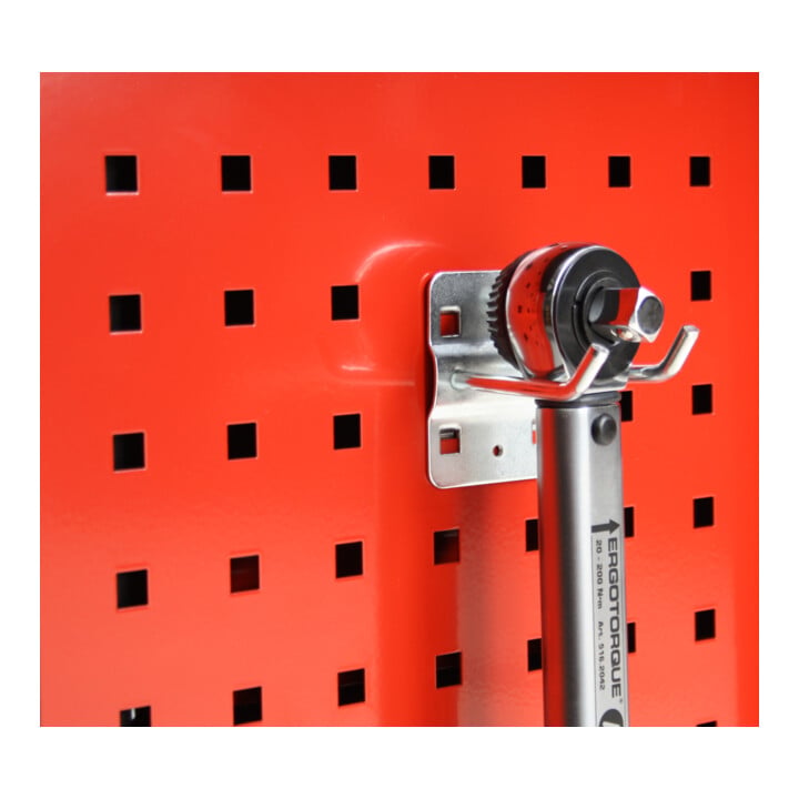 KS Tools RACINGline SCHWARZ/ROT Werkstattwagen mit 7 Schubladen