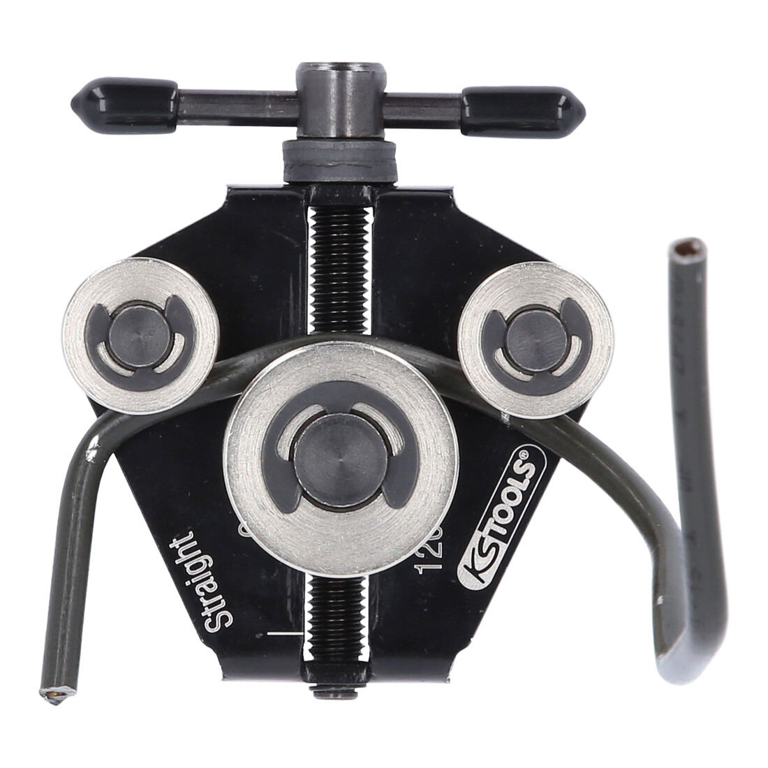 KS Tools Raddrizzatore/utensile di piegatura per tubi del freno, 4,75 mm (3/16“) + 6,35 mm (1/4“)