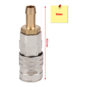 KS Tools radiator vuller en aftapconnector voor Volvo-1