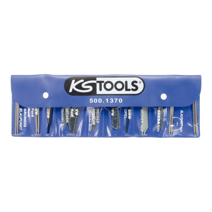KS Tools Radio-/Navigationssystem Demontage und Montage-Satz, 18-tlg.