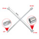 KS Tools Radkreuzschlüssel für LKW, 3/4"x24x27x32mm
