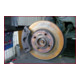 KS Tools Radnabenschleifer-Satz, Ø 160 mm, 4-teilig rot