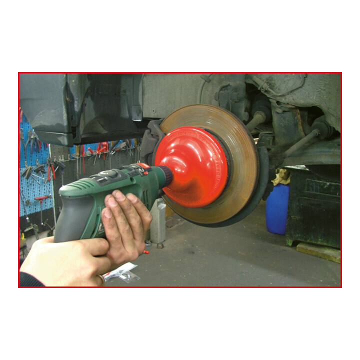 KS Tools Radnabenschleifer-Satz, Ø 160 mm, 4-teilig blau