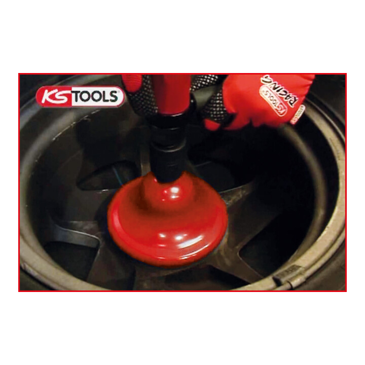 KS Tools Radnabenschleifer-Satz, Ø 160 mm, 4-teilig blau