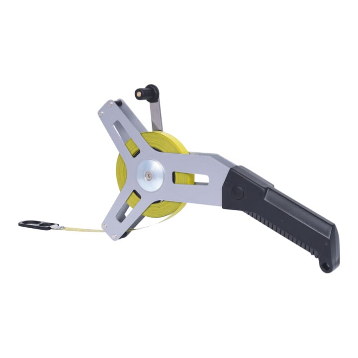 KS Tools Rahmenbandmaß mit gelbem Stahlband, 20m