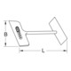 KS Tools Raschietto per piastre BRONZEplus-3