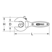 KS Tools ratelpijpsnijder