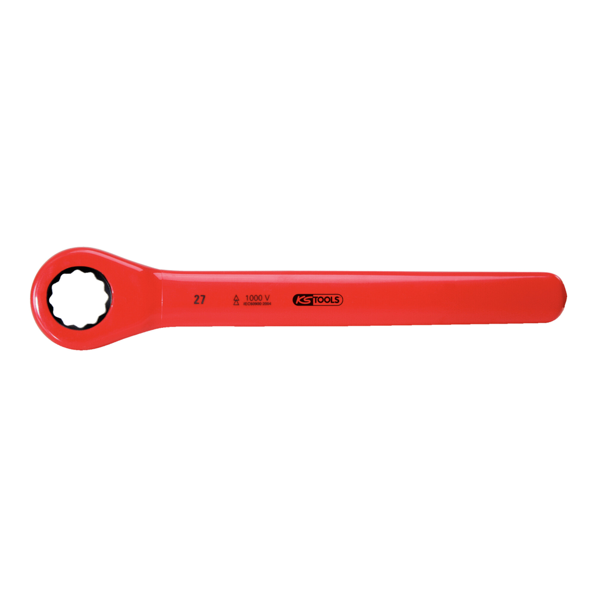 KS Tools Ratschenringschlüssel mit Schutzisolierung, 9/16"