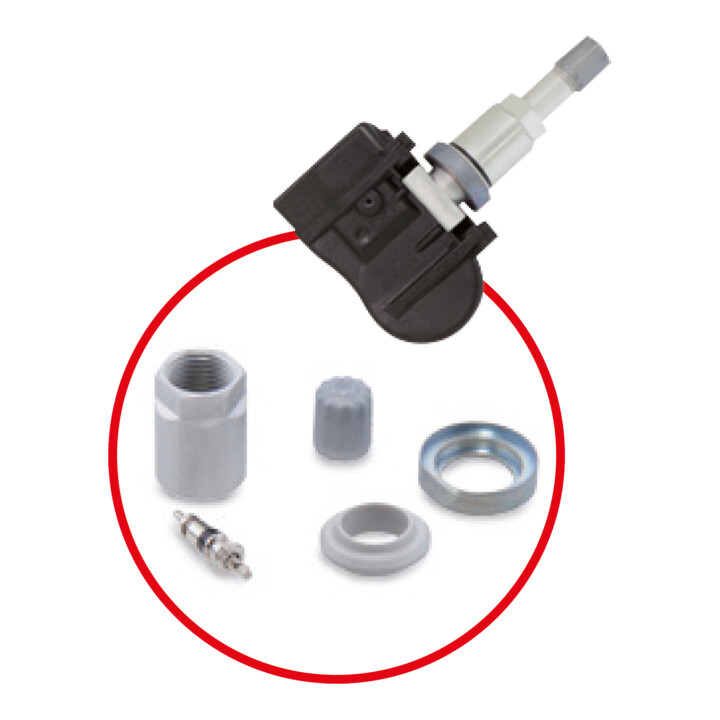 KS Tools RDKS / TPMS Werkzeug-Satz für Reifendruck-Kontrollsysteme, 13-teilig