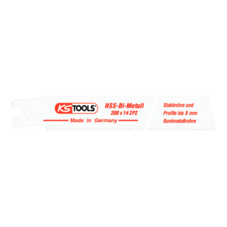 KS Tools reciprozaagblad rems, HSS bi-metaal, set van 5