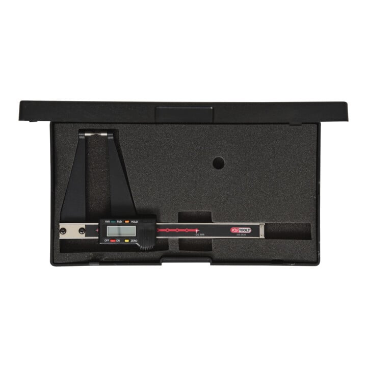 KS Tools Règle de mesure numérique pour disques de freins, 0 - 100 mm