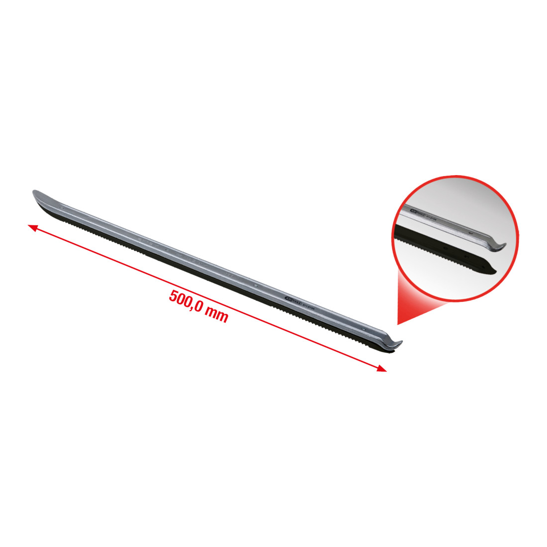 KS Tools Reifen- und Montagehebel mit Kunststoff, 500mm