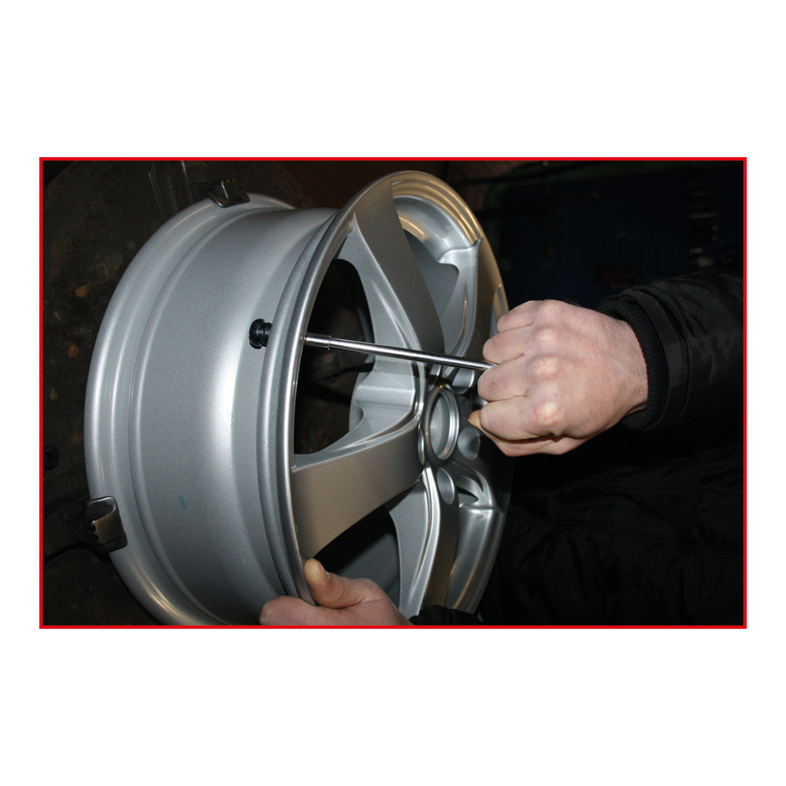 KS Tools Reifenventil-Einzieher, 180mm