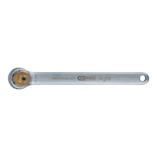 KS Tools rem ontluchtingssleutel, extra kort, 10 mm, goud
