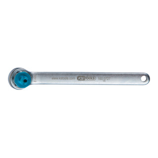 KS Tools remontluchtingssleutel, extra kort, 8 mm, blauw