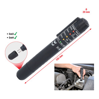 KS Tools Remvloeistoftester voor DOT en ENV