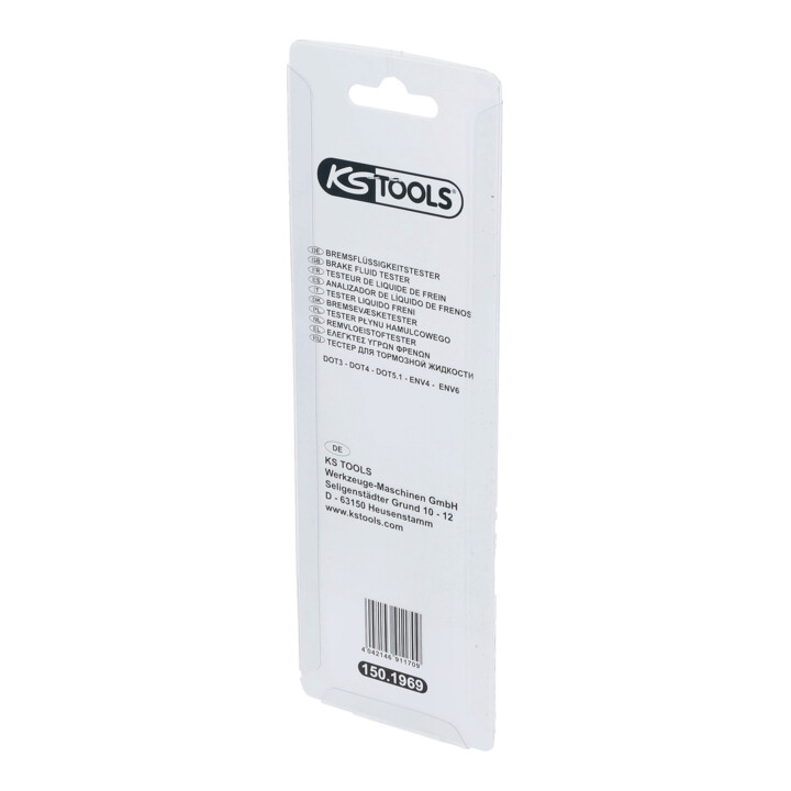 KS Tools Remvloeistoftester voor DOT en ENV