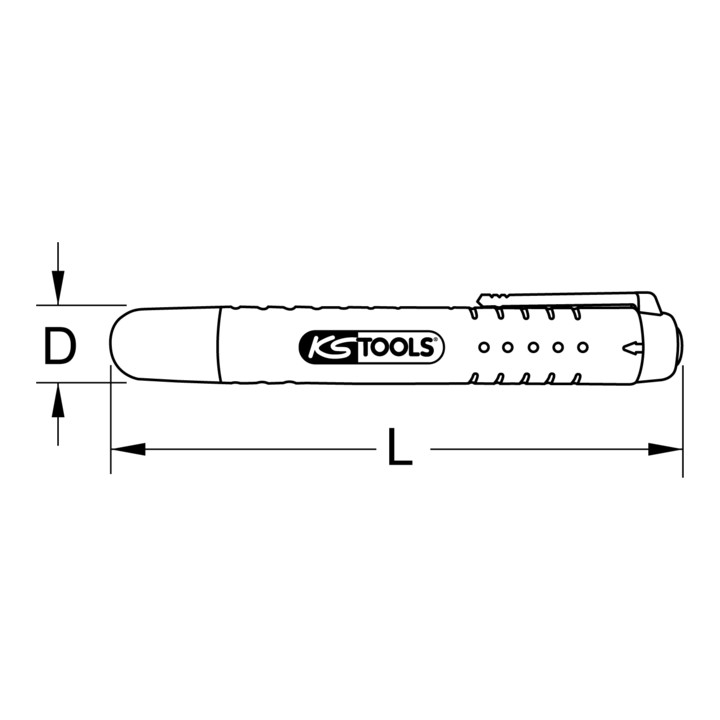 KS Tools Remvloeistoftester voor DOT en ENV
