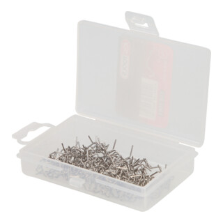 KS Tools Reparaturklammer abgewinkelte U-Form Ø 0,8 mm, 100 Stück
