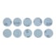 KS Tools reserve schuurpads korrel 320 Ø 50mm, set van 10