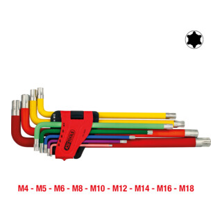 KS Tools RIBE haakse steeksleutelset, XL, 9-delig.