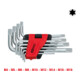 KS Tools RIBE® haakse steeksleutelset, kort, 9-delig.