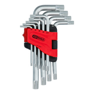 KS Tools RIBE® Jeu de clés Allen, courtes, 9 pièces