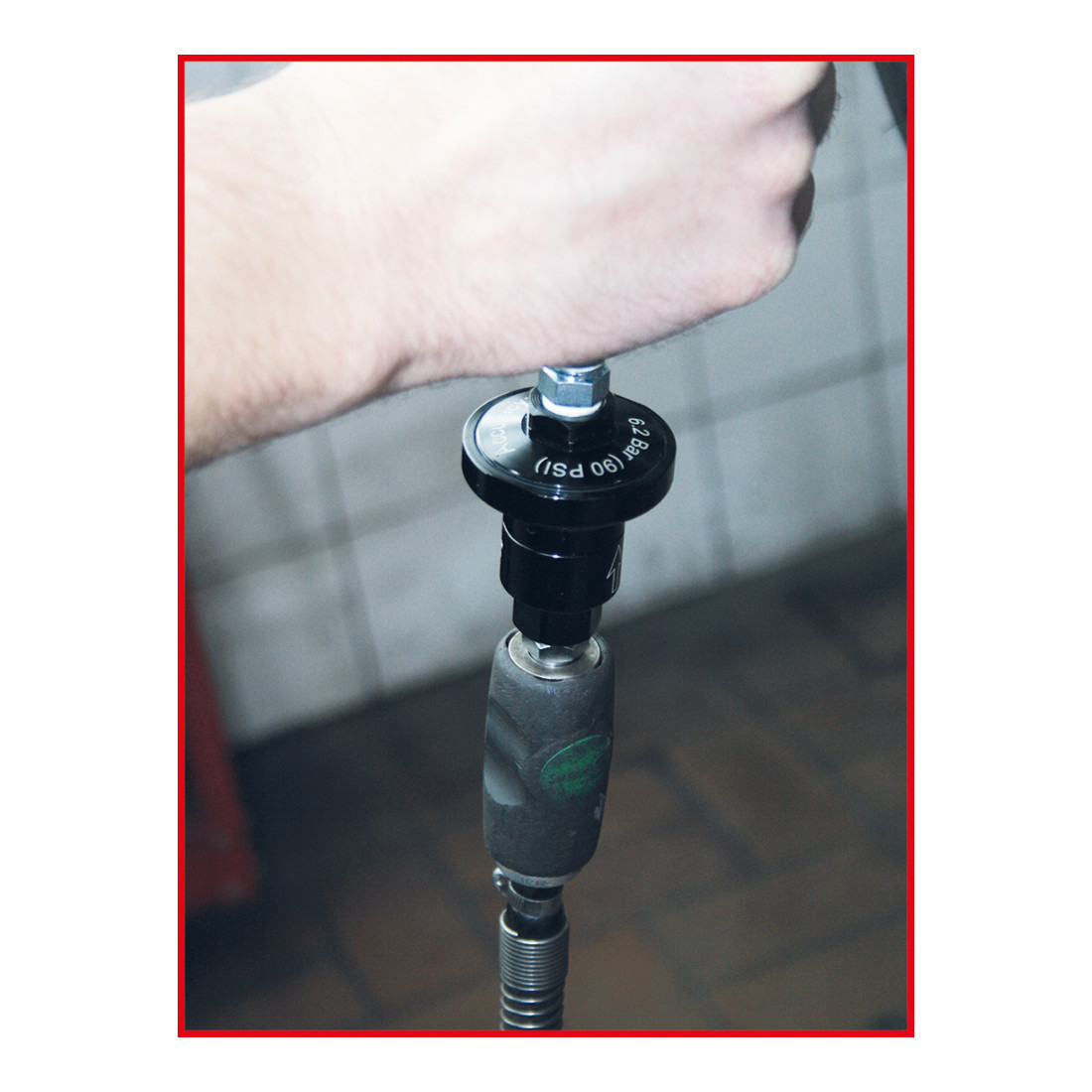 KS Tools Riduttore per aria compressa da 10,0 bar a 6,2 bar